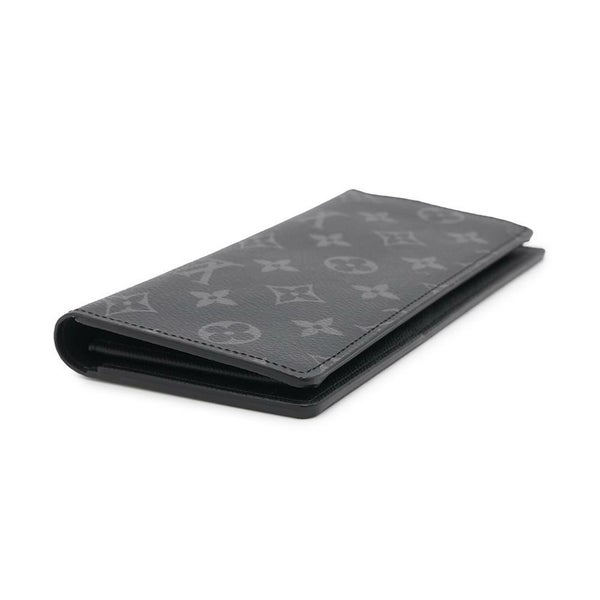 ルイヴィトン 長財布 モノグラム・エクリプス ポルトフォイユ・ブラザ M61697 LOUIS VUITTON ブラック 黒