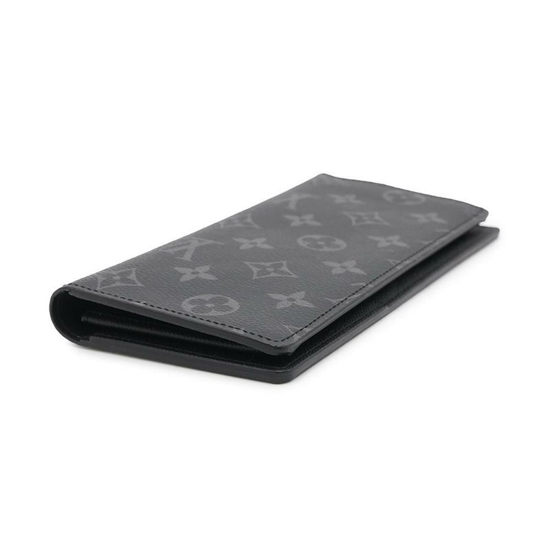 ルイヴィトン 長財布 モノグラム・エクリプス ポルトフォイユ・ブラザ M61697 LOUIS VUITTON ブラック 黒
