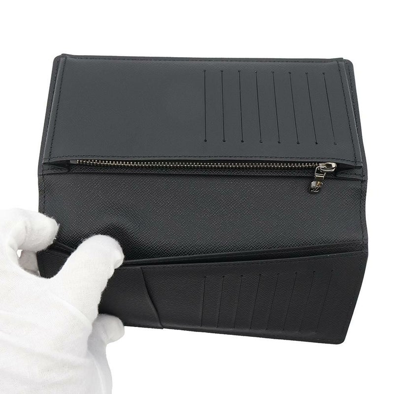 ルイヴィトン 長財布 モノグラム・エクリプス ポルトフォイユ・ブラザ M61697 LOUIS VUITTON ブラック 黒