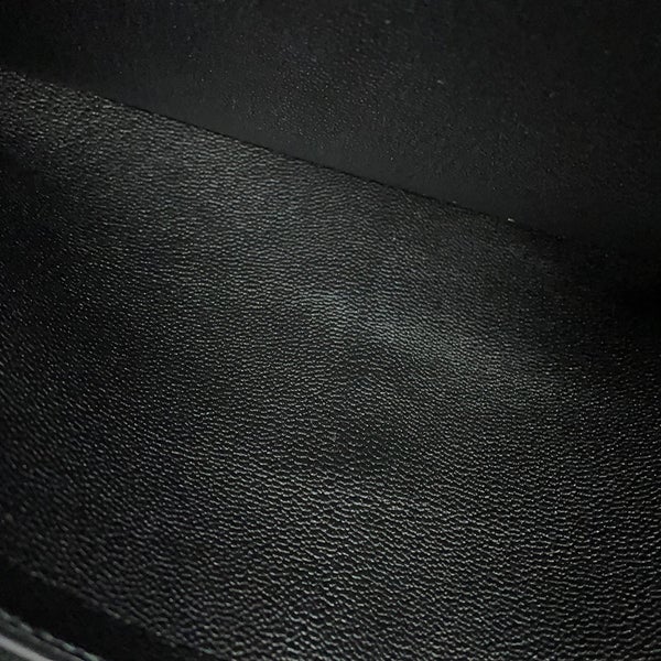 エルメス バーキン40 ブラック/シルバー金具 トゴ Y刻印 HERMES ハンドバッグ 黒