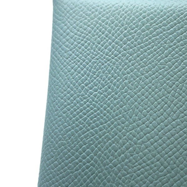 エルメス コインケース カルヴィ デュオ シエル/シルバー金具 エプソン G刻印 HERMES 財布