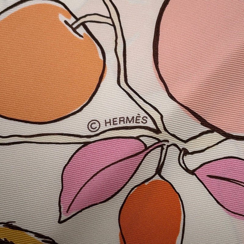 エルメス スカーフ カレ90 ル・ポミエ・セリエ Le Pommier Sellier HERMES シルク 2026年春夏