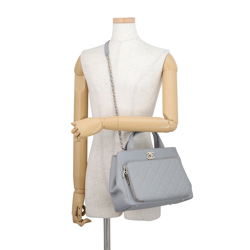 シャネル ハンドバッグ マトラッセ ココマーク アフィニティ キャビアスキン A93795 2wayショルダーバッグ
