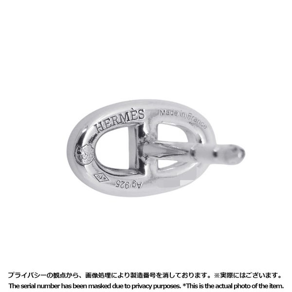 エルメス ピアス ファランドール シェーヌダンクルモチーフ TPM SV925シルバー HERMES スタッドピアス ジュエリー