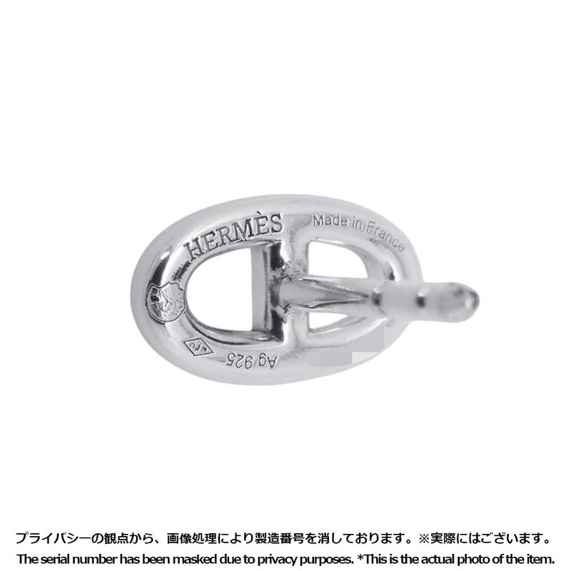 エルメス ピアス ファランドール シェーヌダンクルモチーフ TPM SV925シルバー HERMES スタッドピアス ジュエリー