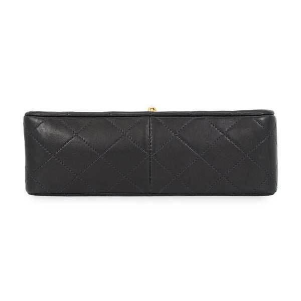 シャネル チェーンショルダーバッグ マトラッセ20 ココマーク ミニ ラムスキン A01163 CHANEL シングルチェーン 黒