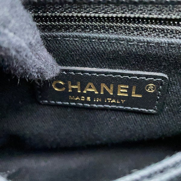 シャネル ハンドバッグ マトラッセ ココマーク ココハンドル XS キャビアスキン リザード A92990 CHANEL 2way 黒