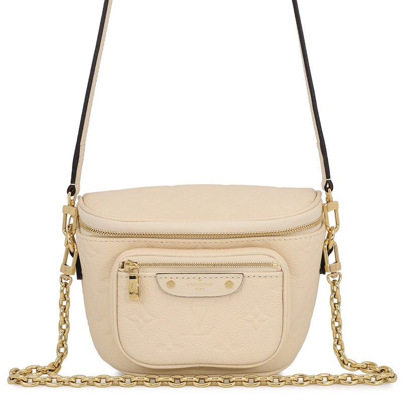 ルイヴィトン ショルダーバッグ モノグラム・アンプラント ミニ バムバッグ M46917 LOUIS VUITTON ヴィトン バッグ 2way