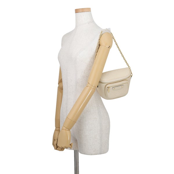ルイヴィトン ショルダーバッグ モノグラム・アンプラント ミニ バムバッグ M46917 LOUIS VUITTON ヴィトン バッグ 2way