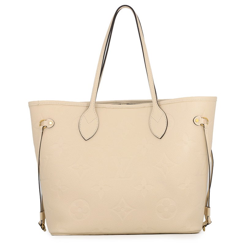 ルイヴィトン トートバッグ モノグラム・アンプラント ネヴァーフル MM M45684 LOUIS VUITTON ショルダーバッグ ポーチ付き