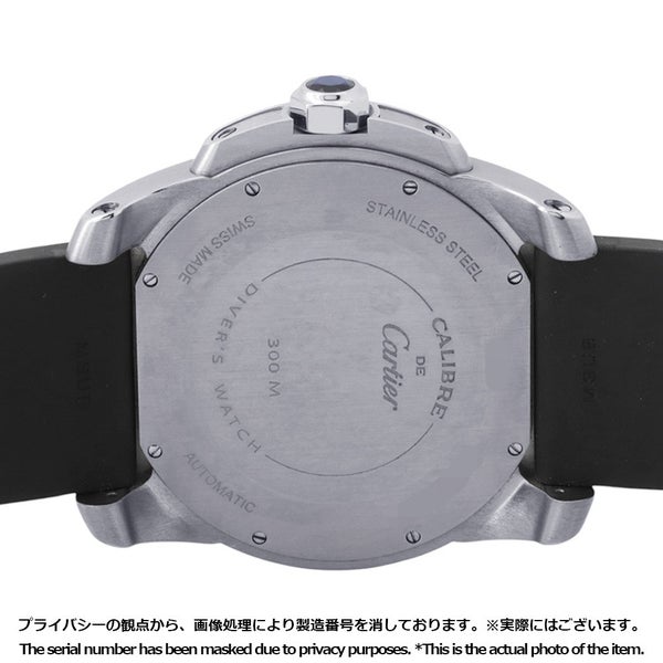 カルティエ カリブル ドゥ カルティエ ダイバー W7100056 Cartier 腕時計 ウォッチ 黒文字盤