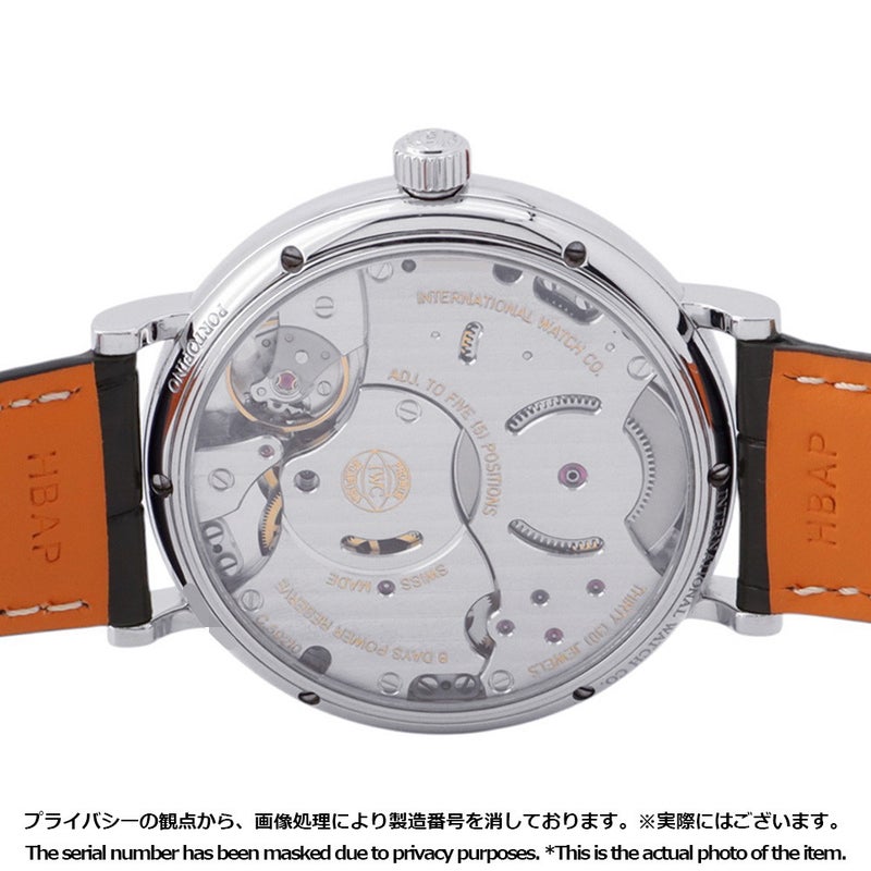 IWC ポートフィノ・ハンドワインド・エイトデイズ IW510106 腕時計 ウォッチ ブルー文字盤