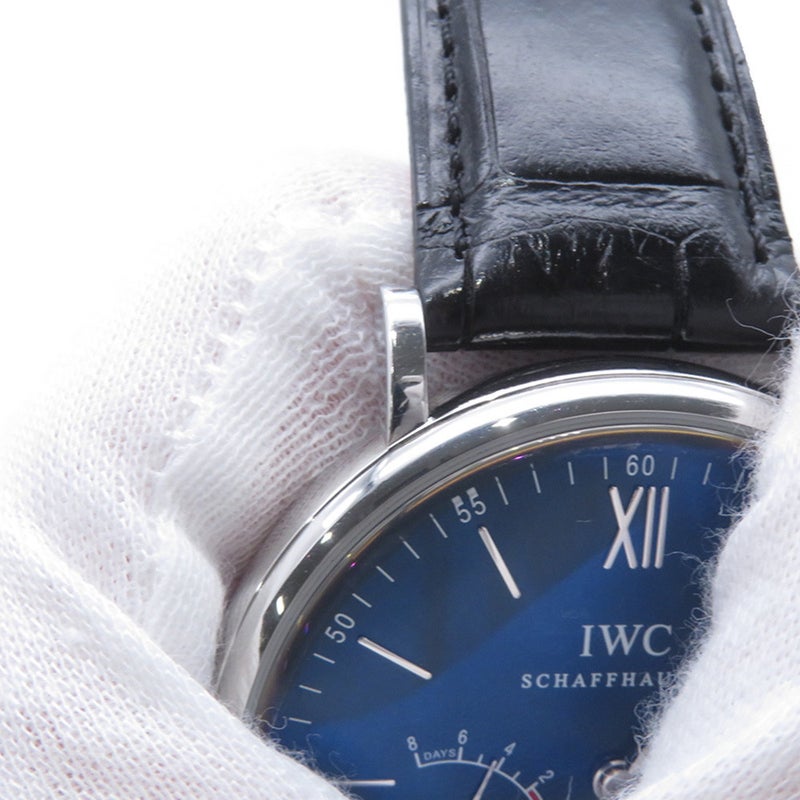 IWC ポートフィノ・ハンドワインド・エイトデイズ IW510106 腕時計 ウォッチ ブルー文字盤
