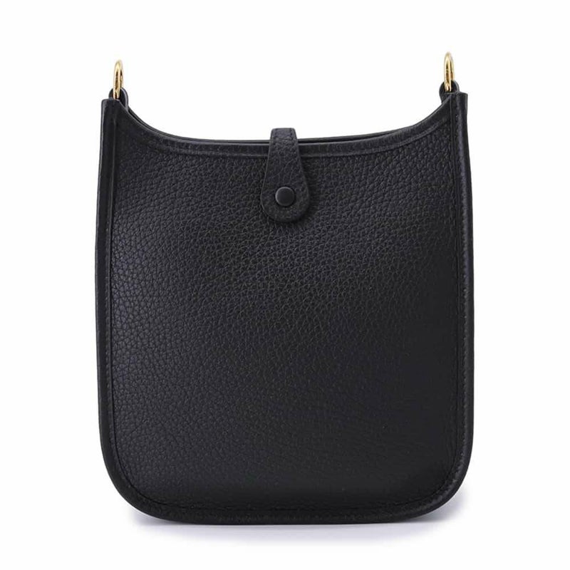 エルメス ショルダーバッグ エブリンTPM アマゾン ブラック/ゴールド金具 トリヨンクレマンス B刻印 黒