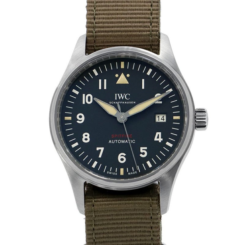 IWC パイロット・ウォッチ・オートマティック ・スピットファイア IW326801 腕時計 黒文字盤