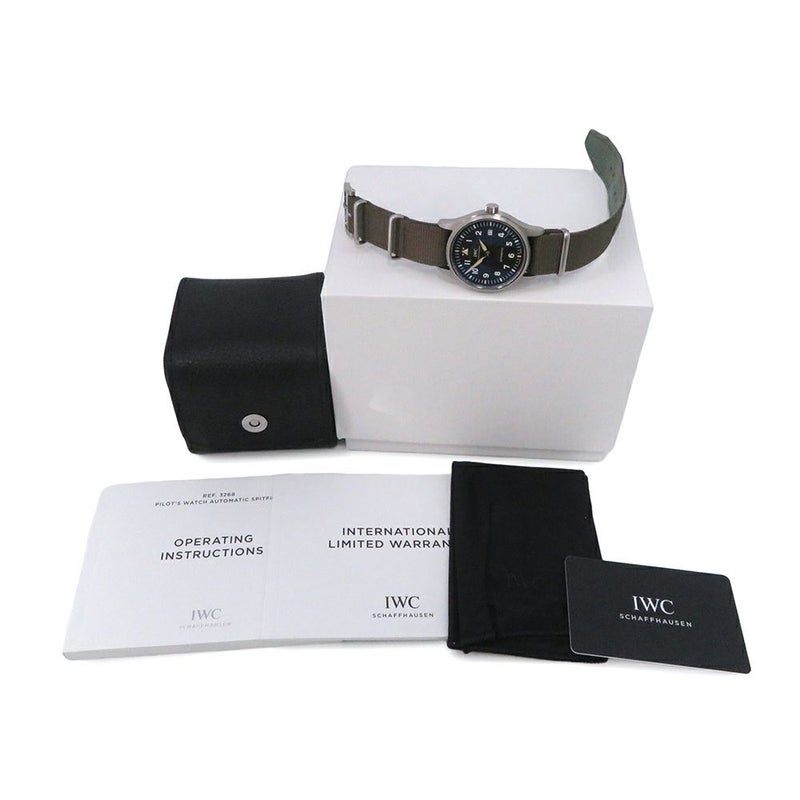 IWC パイロット・ウォッチ・オートマティック ・スピットファイア IW326801 腕時計 黒文字盤