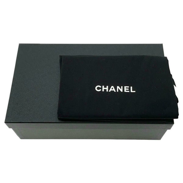 シャネル パンプス ココマーク レザー バレエシューズ レディースサイズ38C G02819 CHANEL 靴 黒