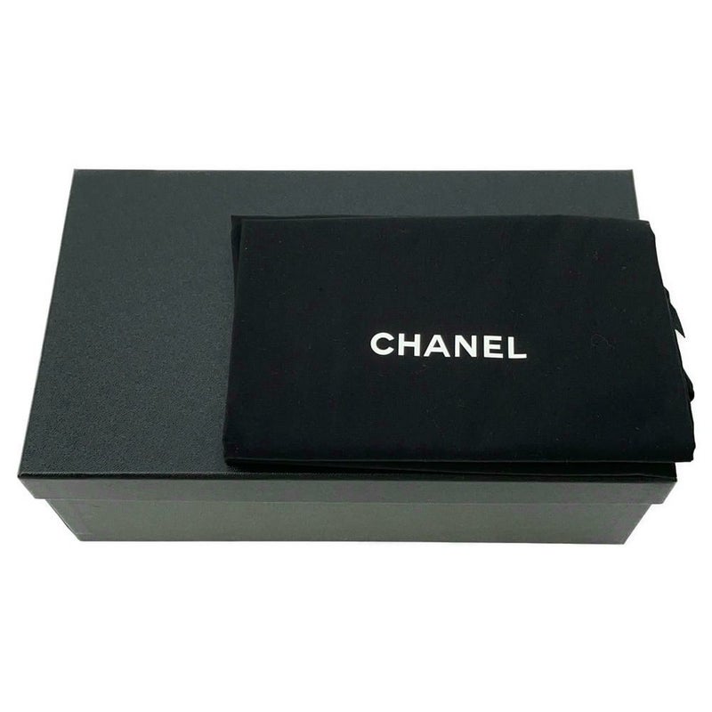 シャネル パンプス ココマーク レザー バレエシューズ レディースサイズ38C G02819 CHANEL 靴 黒