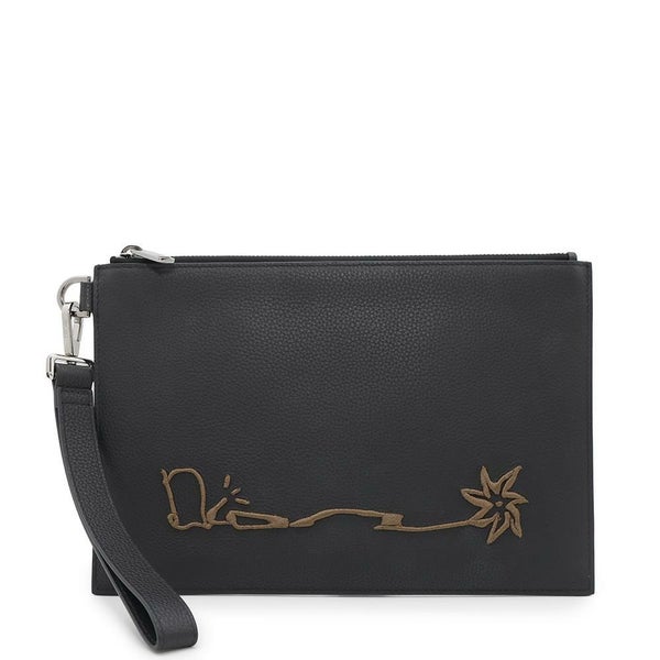 クリスチャン・ディオール クラッチバッグ カクタスジャック コラボ 2ESCA338SOT Christian Dior 黒