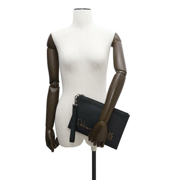 クリスチャン・ディオール クラッチバッグ カクタスジャック コラボ 2ESCA338SOT Christian Dior 黒