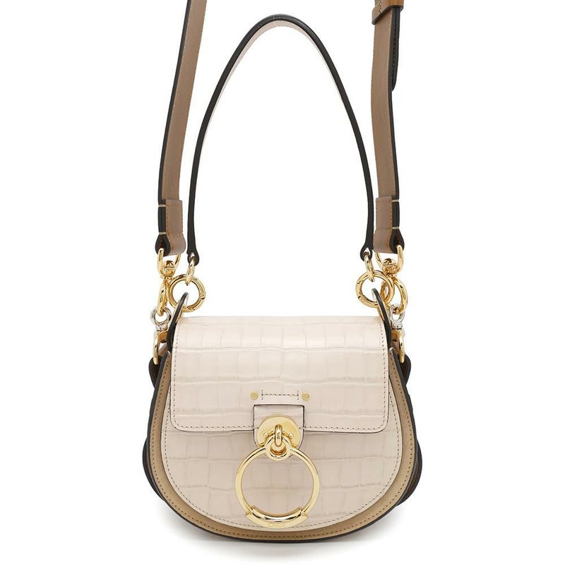 クロエ ハンドバッグ テス TESS スモール クロコ型押しレザー CHC19SS153A876J5 Chloe 2way