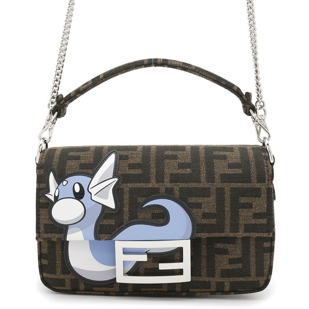 フェンディ ハンドバッグ ミニバゲット ミニリュウ 8BS017 FENDI 2way