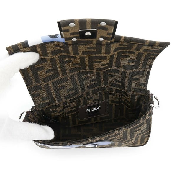 フェンディ ハンドバッグ ミニバゲット ミニリュウ 8BS017 FENDI 2wayチェーンショルダー ポケモン コラボ