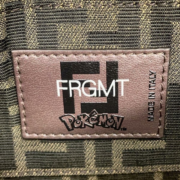 フェンディ ハンドバッグ ミニバゲット ミニリュウ 8BS017 FENDI 2wayチェーンショルダー ポケモン コラボ
