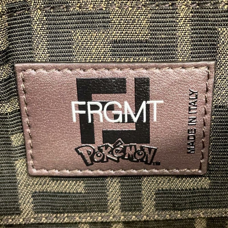 フェンディ ハンドバッグ ミニバゲット ミニリュウ 8BS017 FENDI 2wayチェーンショルダー ポケモン コラボ