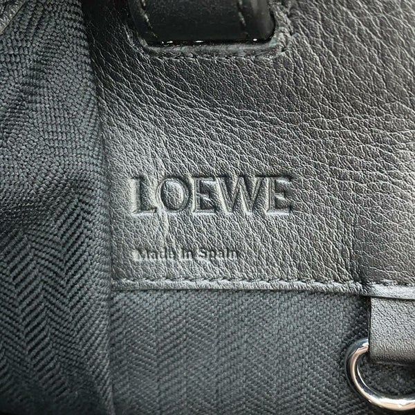ロエベ ハンドバッグ ハンモック スモール レザー 387.30.S35 LOEWE 2way 黒