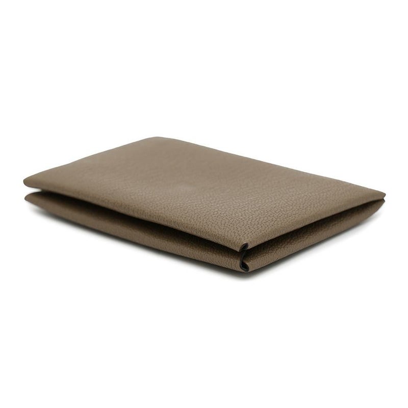 エルメス カードケース カルヴィ エトゥープ エプソン B刻印 HERMES 名刺入れ