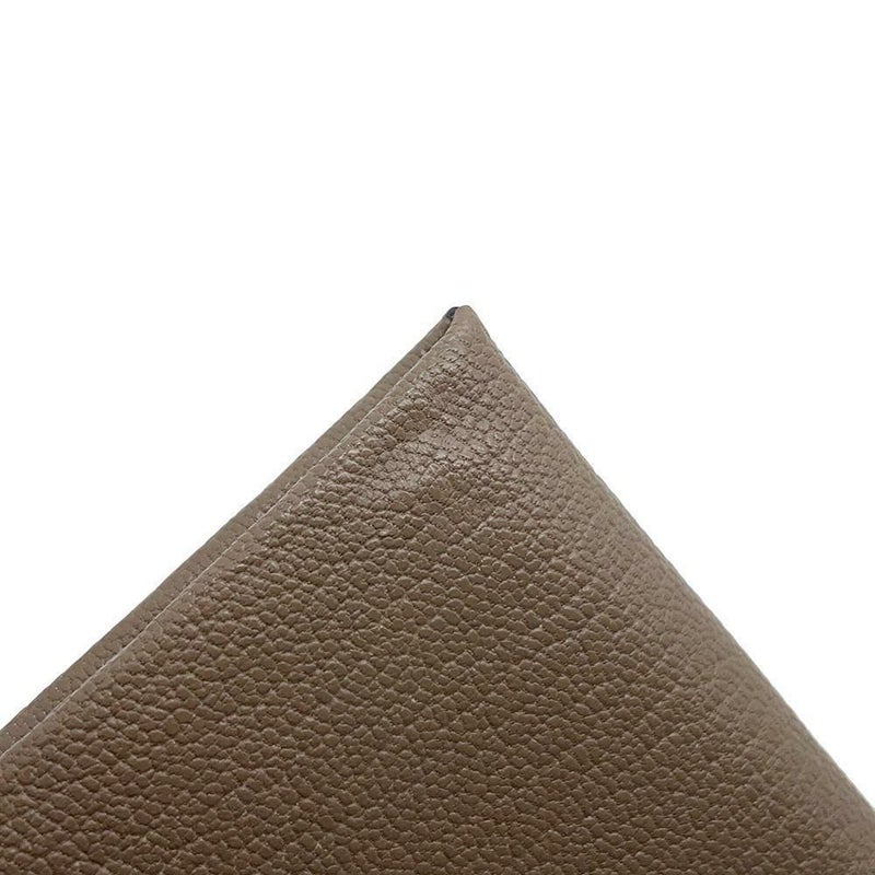 エルメス カードケース カルヴィ エトゥープ エプソン B刻印 HERMES 名刺入れ