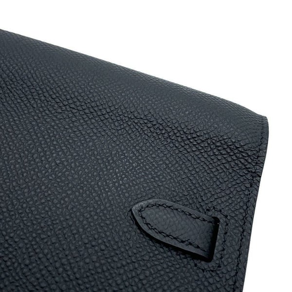 エルメス ケリーウォレット ロング トゥーゴー ブラック/ゴールド金具 エプソン B刻印 HERMES 黒