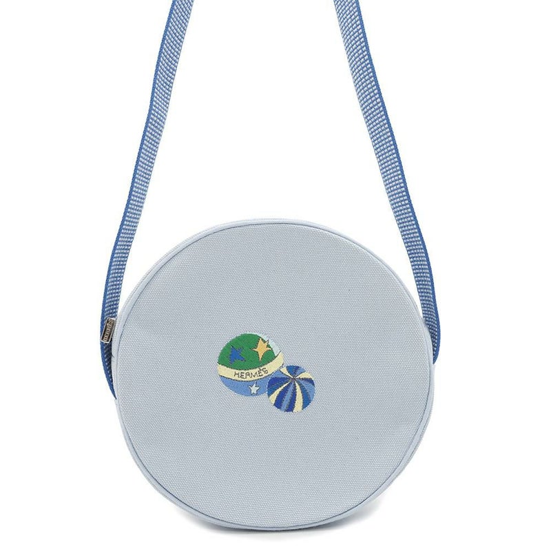 エルメス ショルダーバッグ サーカス ミヨゾティス/シルバー金具 キャンバス HERMES バッグ キッズ