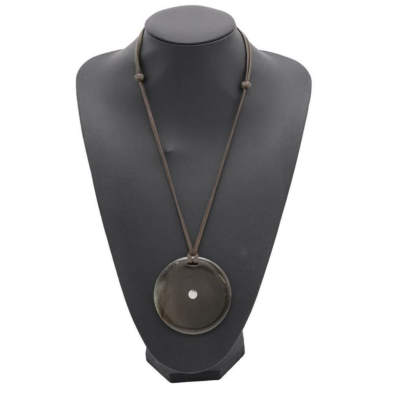 エルメス ネックレス ミニマル バッファローホーン HERMES アクセサリー ペンダント