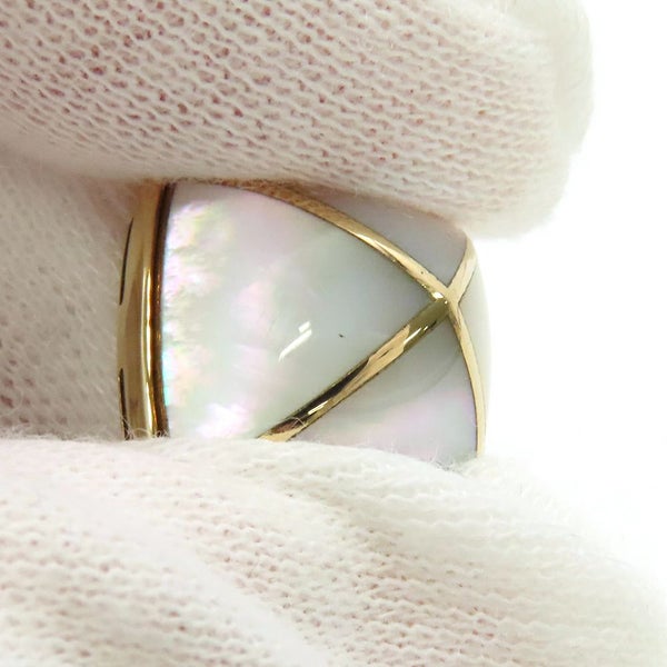 フレッド リング パン ドゥ スークル ラージ ブルーロンドントパーズ 18.5ct/ダイヤ 0.65ct/アメシスト/シトリン/シェル K18WG サイズ50