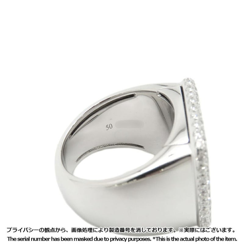 フレッド リング パン ドゥ スークル ラージ ブルーロンドントパーズ 18.5ct/ダイヤ 0.65ct/アメシスト/シトリン/シェル K18WG サイズ50