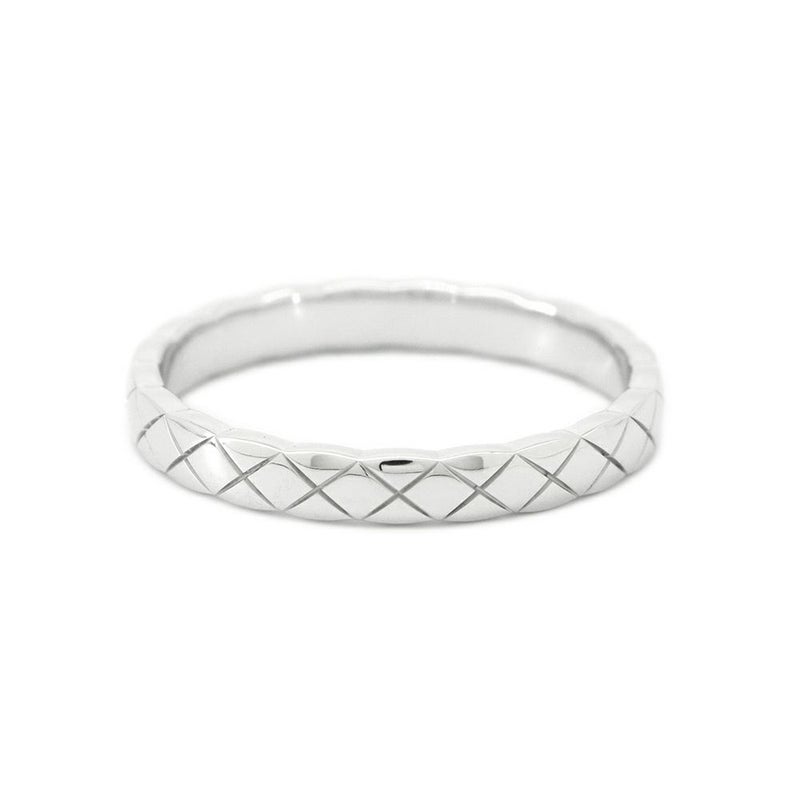 シャネル リング ココ クラッシュ リング ミニ K18WGホワイトゴールド リングサイズ62 J11793 CHANEL 指輪 ジュエリー