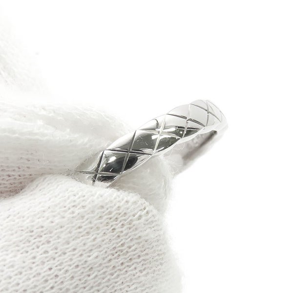 シャネル リング ココ クラッシュ リング ミニ K18WGホワイトゴールド リングサイズ62 J11793 CHANEL 指輪 ジュエリー