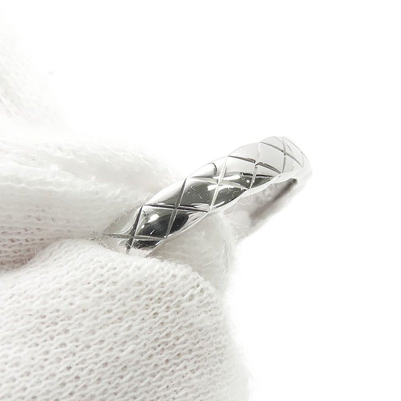 シャネル リング ココ クラッシュ リング ミニ K18WGホワイトゴールド リングサイズ62 J11793 CHANEL 指輪 ジュエリー