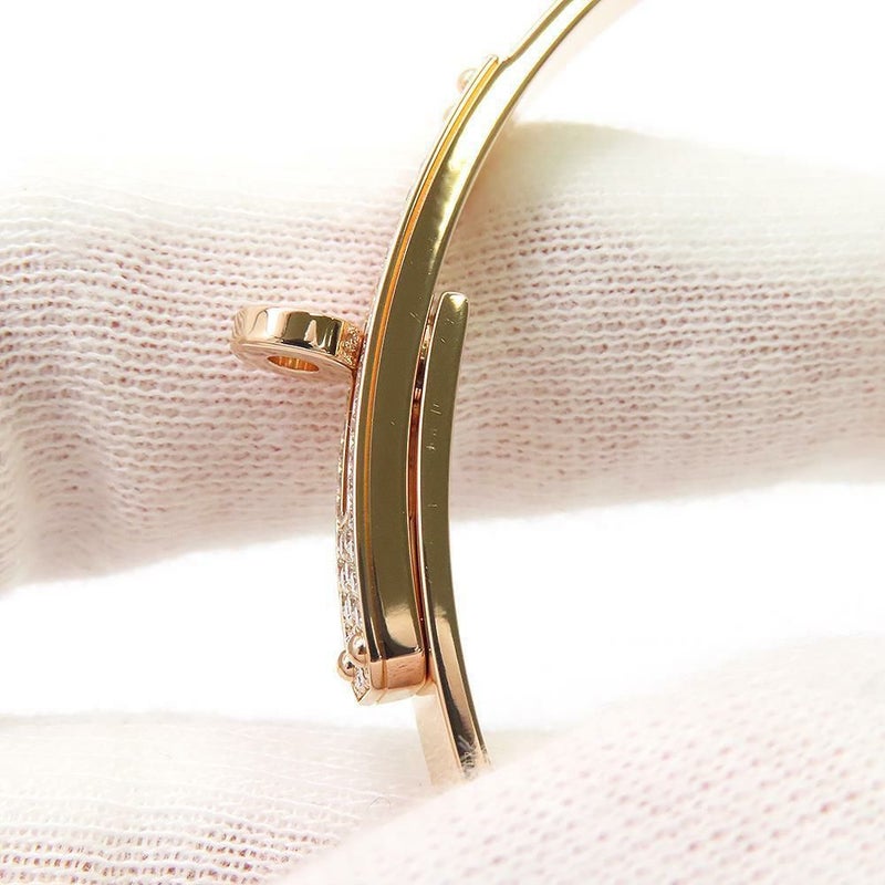 エルメス ブレスレット ケリー ブレスレット PM ダイヤモンド 61P 0.36ct K18PGピンクゴールド サイズSH HERMES バングル ジュエリー