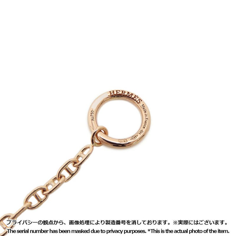 エルメス ブレスレット シェーヌダンクル ニューファランドールTPM K18PGピンクゴールド サイズSH HERMES ジュエリー