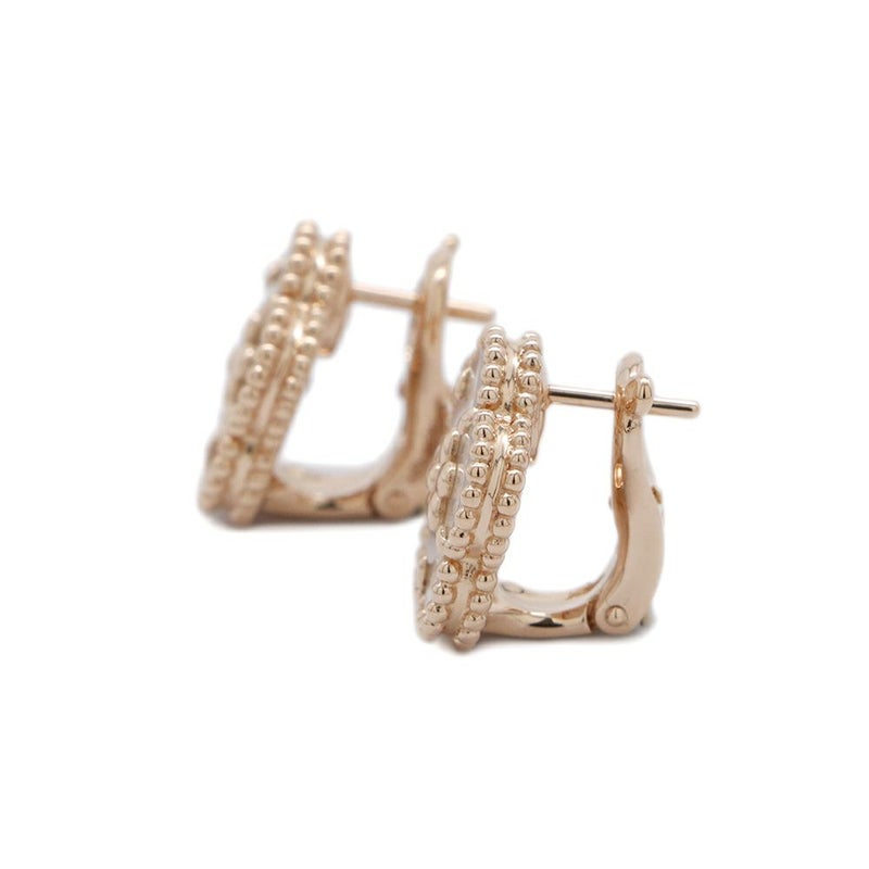 ヴァンクリーフ&アーペル ピアス ラッキー スプリング イヤリング プラムブロッサム マザーオブパール K18PG VCARP7RU00