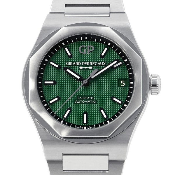ジラールペルゴ ロレアート 81010-11-3153-1CM GIRARD-PERREGAUX 腕時計 グリーン文字盤