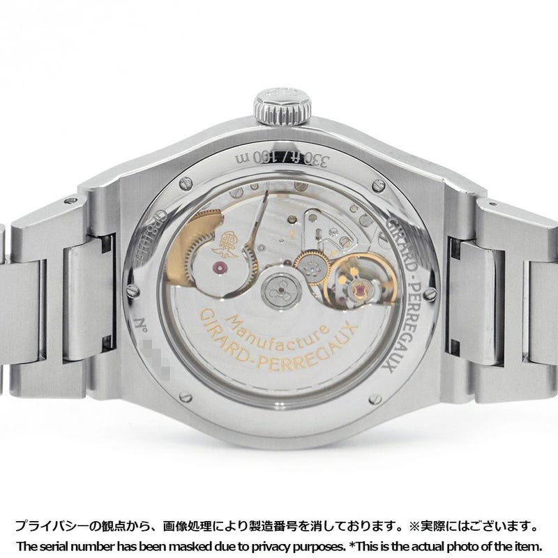ジラールペルゴ ロレアート 81010-11-3153-1CM GIRARD-PERREGAUX 腕時計 グリーン文字盤