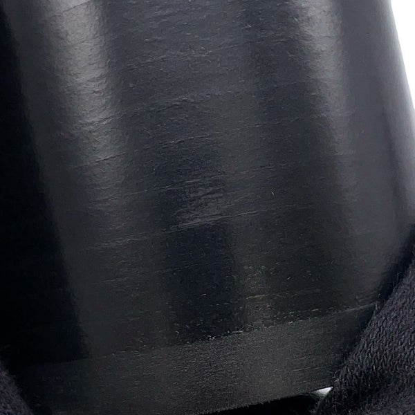 エルメス ロングブーツ フォンテーヌ60 ニット レディースサイズ37 HERMES 靴 黒