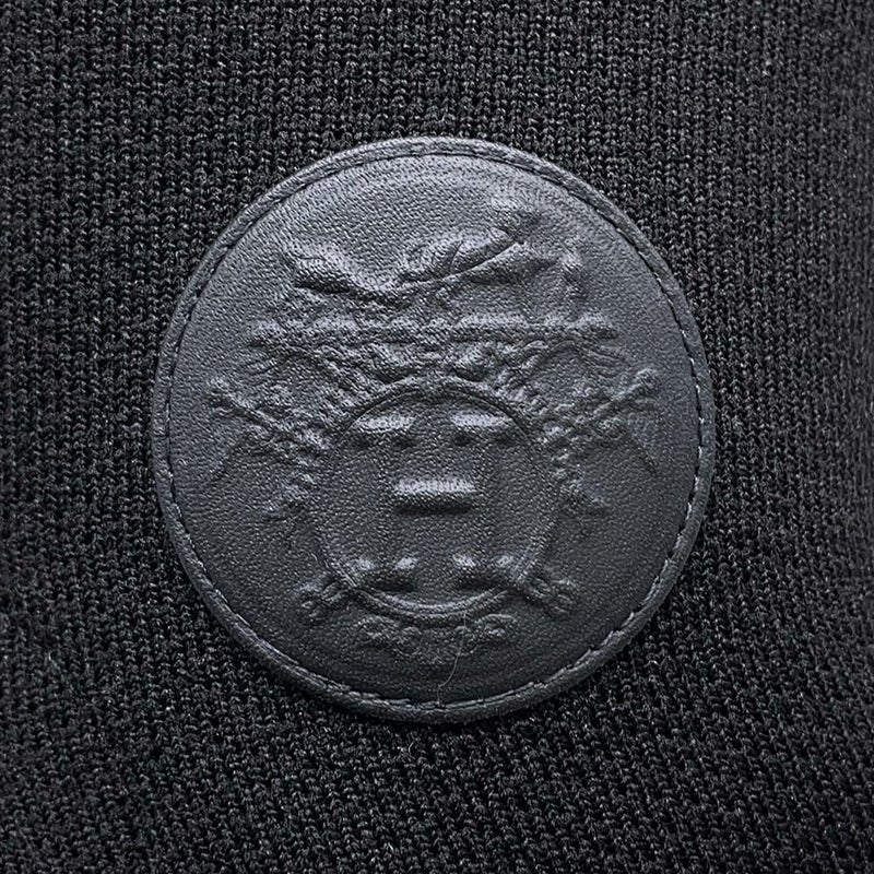 エルメス ロングブーツ フォンテーヌ60 ニット レディースサイズ37 HERMES 靴 黒