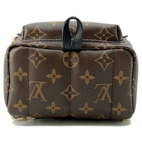 ルイヴィトン リュック モノグラム パームスプリングス バックパックMINI M44873 LOUIS VUITTON 黒 ブラック