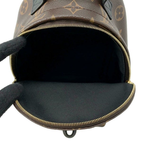 ルイヴィトン リュック モノグラム パームスプリングス バックパックMINI M44873 LOUIS VUITTON 黒 ブラック