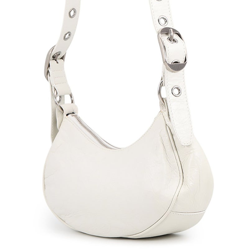 バレンシアガ ショルダーバッグ ル・カゴールXS レザー 671309 BALENCIAGA 白